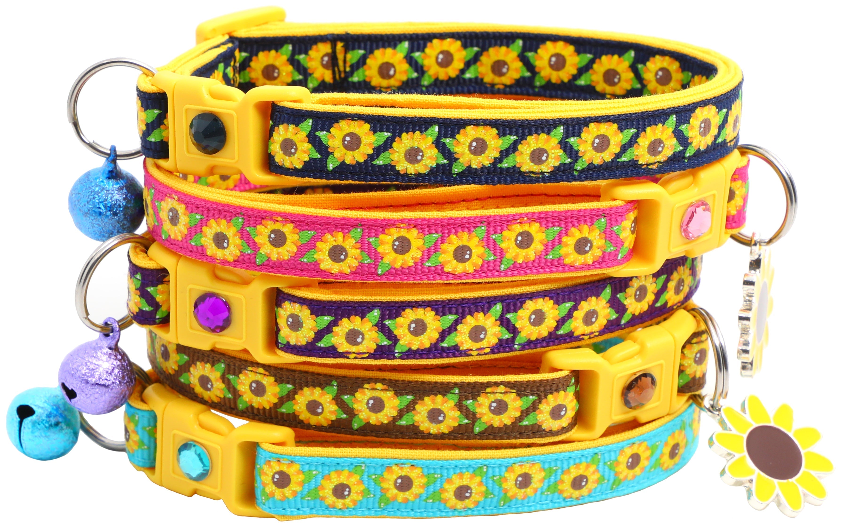 Summer Sunflowers Breakaway Collar-0